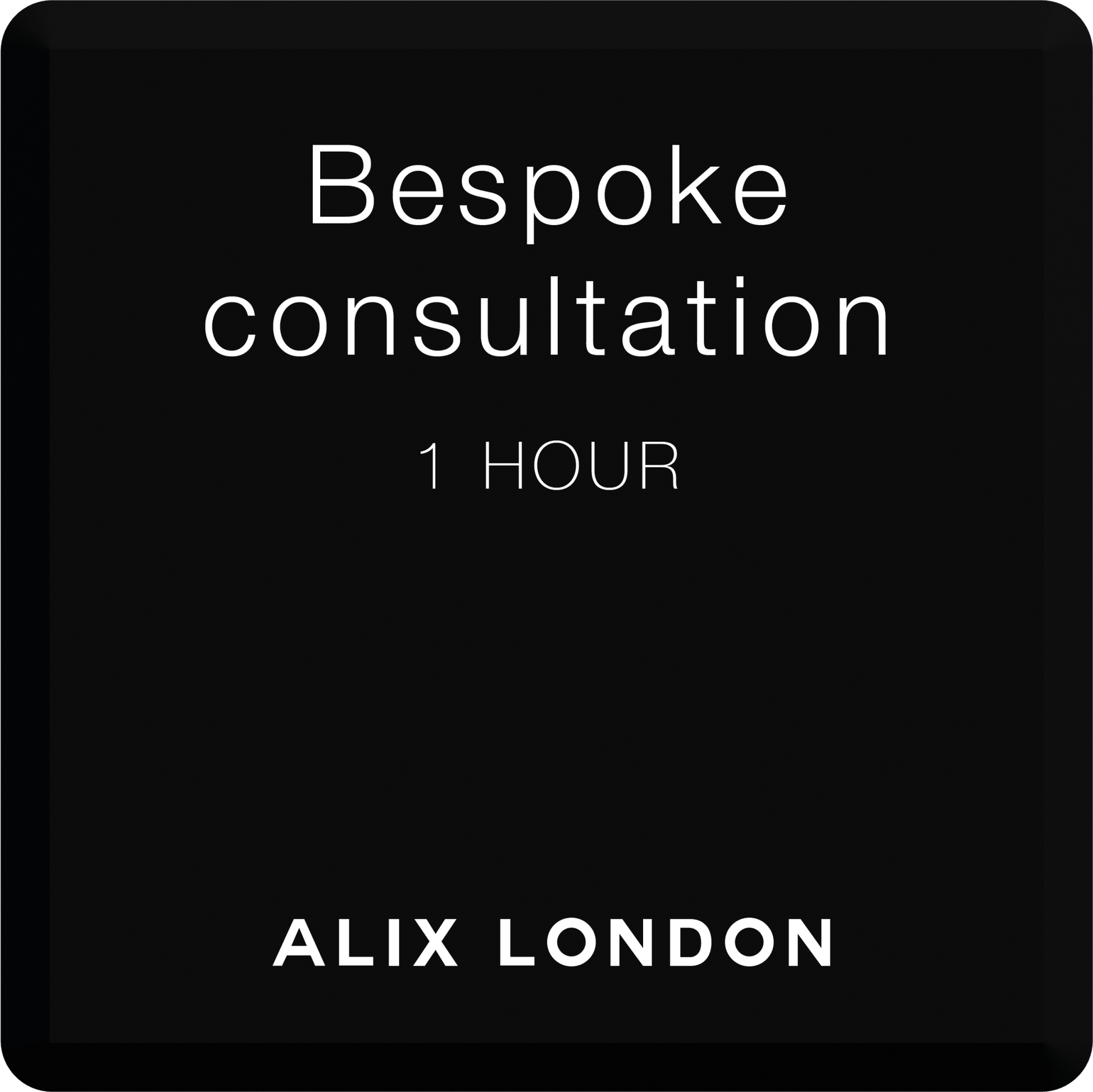 Bespoke consultation - Alix London -